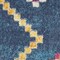 Homeroots 5 x 7 ft. Navy Blue Berber Pattern Area Rug 385778 - alternate 5